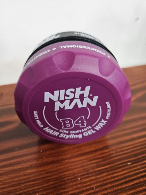 Picture of Nishman B4  Easy Hold Hair Styliing Gel Wax - Fresh Look